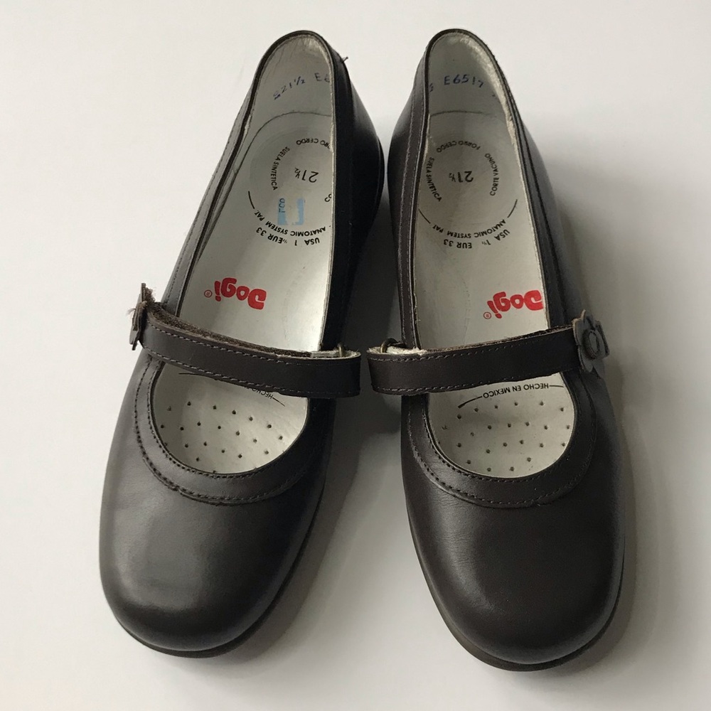 Dogi Mary jane black patent leather shoes girls size 1